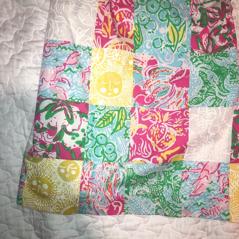 Lilly pulitzer strapless dress size 6 - Picture 2 of 8